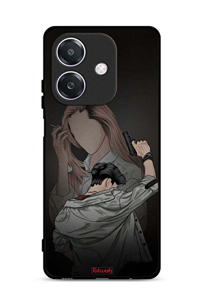 Tolwak غطاء حماية لهاتف Oppo A3x 5G عصابة الزوجين