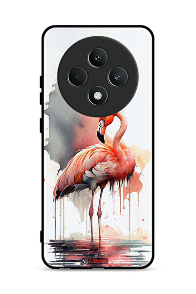 Tolwak غطاء حماية لهاتف Oppo Reno12 F 5G برسومات ألوان مائية استوائية