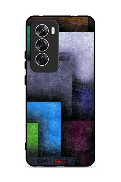 Tolwak غطاء حماية بنمط لهاتف Oppo Reno12 5G
