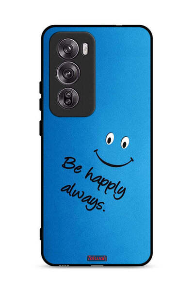 Tolwak غطاء حماية لهاتف Oppo Reno12 Pro 5G كن سعيدًا دائمًا