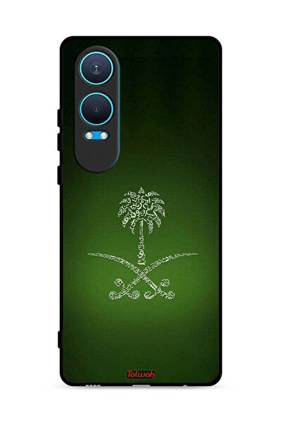 Tolwak غطاء حماية لهاتف OnePlus Nord CE4 Lite 5G، لافتة المملكة العربية السعو...