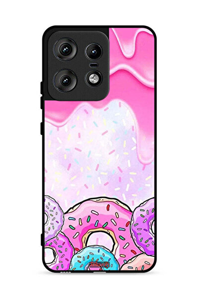 Tolwak غطاء حماية لهاتف موتورولا إيدج 50 برو 5G - ألوان دونات