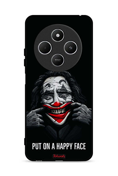 Tolwak غطاء حماية لهاتف شاومي ريدمي 14R 5G بوجه سعيد