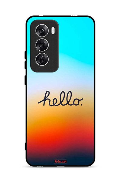 Tolwak غطاء حماية لهاتف Oppo Reno12 5G مرحبًا
