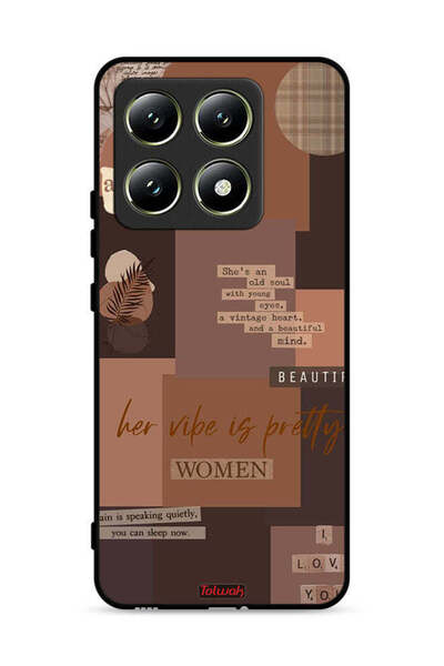 Tolwak Xiaomi 14T 5G Protective Case Cover Adventurer Women
