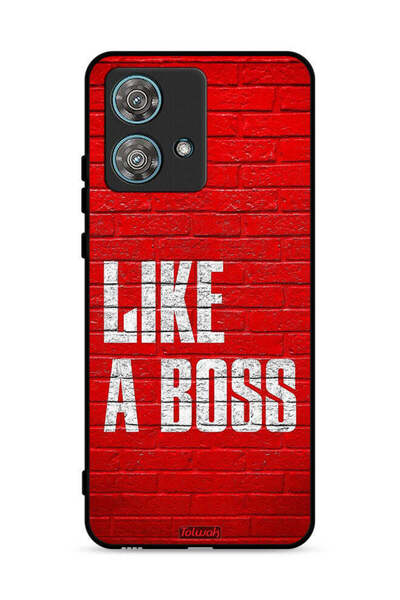 Tolwak غطاء حماية لهاتف موتورولا إيدج 40 نيو 5G مثل الزعيم