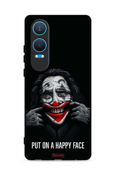 Tolwak غطاء حماية لهاتف OnePlus Nord CE4 Lite 5G بوجه سعيد