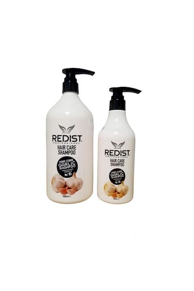 Redist Set profesional pentru prevenirea căderii părului și creșterea părului cu extract de usturoi, Redist, șampon 1000ml