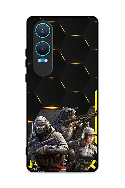 Tolwak غطاء حماية لهاتف OnePlus Nord CE4 Lite 5G بخلفية Cyberpunk