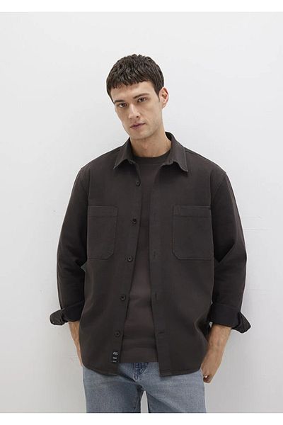 Mavi Мъжка кафява риза с два джоба M0211649-70219