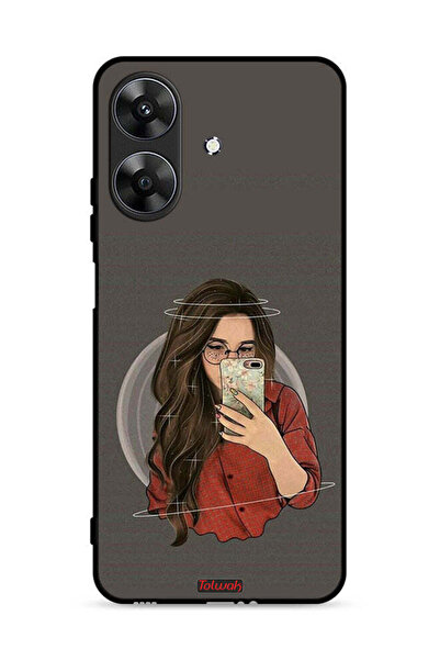 Tolwak غطاء حماية لهاتف Realme Note 60 4G لالتقاط صور سيلفي