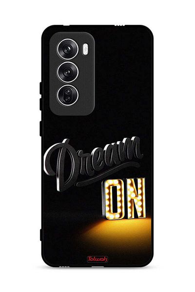 Tolwak غطاء حماية لهاتف Oppo Reno12 5G Dream On