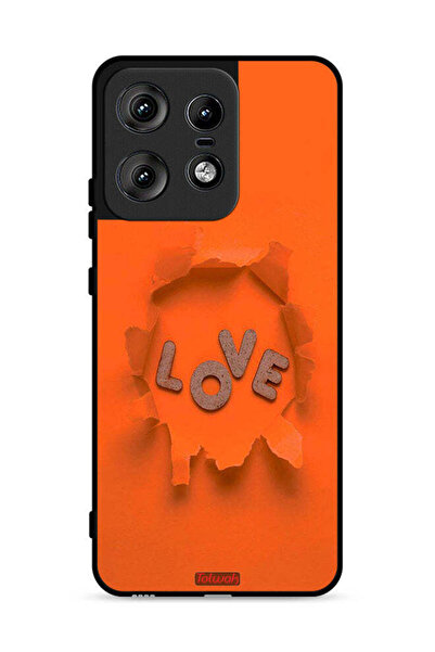 Tolwak غطاء حماية لهاتف موتورولا إيدج 50 برو 5G - Love