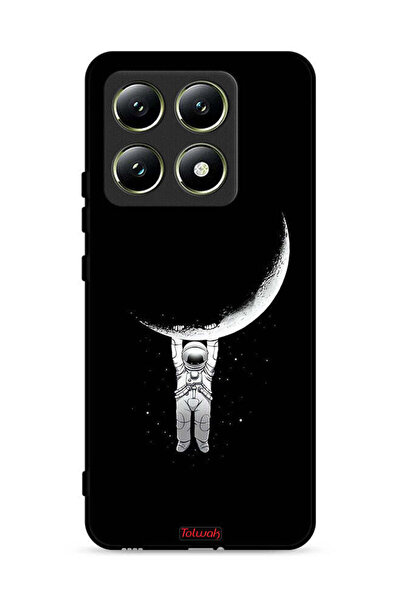 Tolwak Xiaomi 14T 5G Protective Case Cover Hanging From Moon
