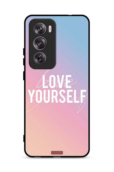 Tolwak غطاء حماية لهاتف Oppo Reno12 Pro 5G - أحب نفسك