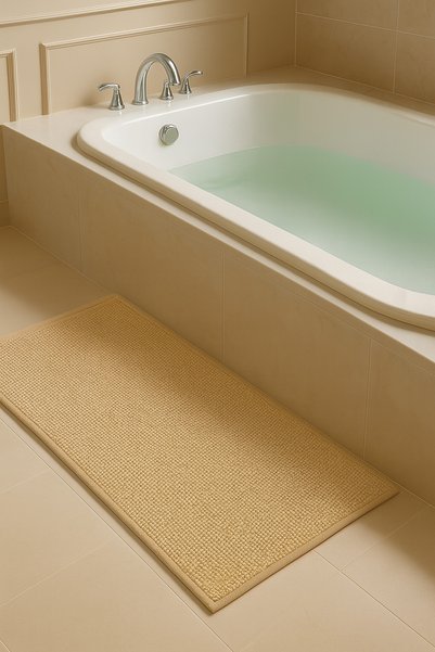 Sera Royal Microfiber Cotton Soft Bath Mat 60X100 cm – 20 mm Air Height