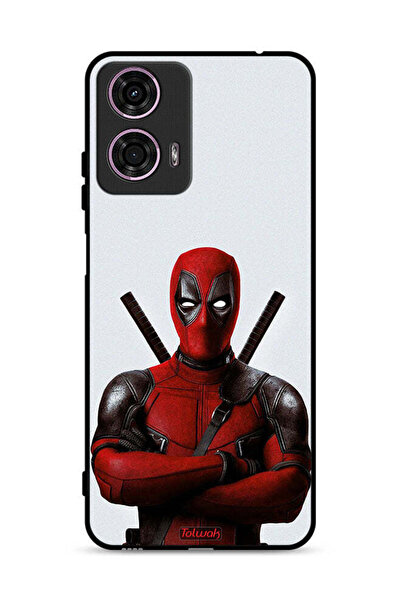 Tolwak غطاء حماية لهاتف موتورولا موتو جي 24 4G بتصميم ديدبول