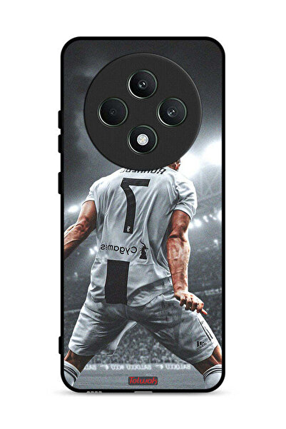 Tolwak غطاء حماية لهاتف Oppo Reno12 F 5G بطبعة احتفال كريستيانو رونالدو