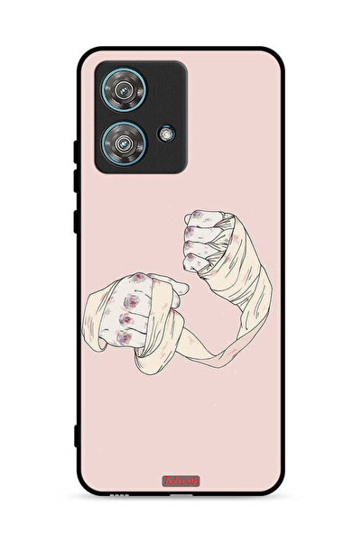 Tolwak غطاء حماية لهاتف موتورولا إيدج 40 نيو 5G برسومات فنية مقاتلة