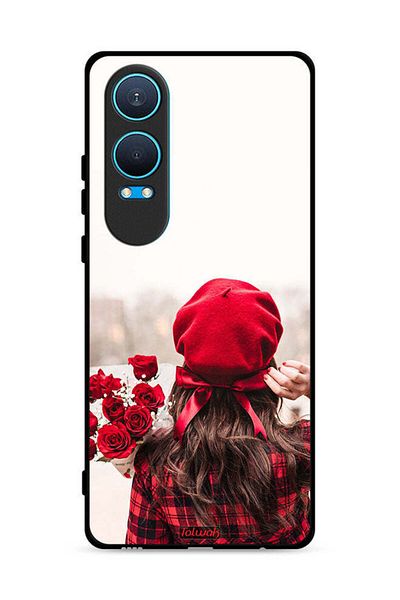 Tolwak غطاء حماية لهاتف OnePlus Nord CE4 Lite 5G يحمل زهورًا