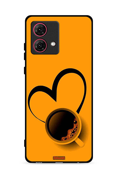 Tolwak غطاء حماية لهاتف موتورولا موتو جي 84 5 جي بفنجان قهوة