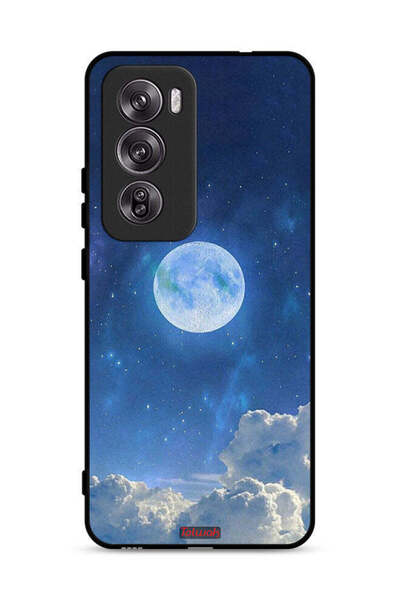 Tolwak Oppo Reno12 Pro 5G Protective Case Cover Moon Clouds