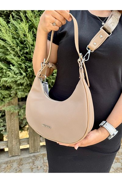 Just Polo Women's Sand New Season Waterproof Hand & Shoulder and Crossbody Bag Shopper