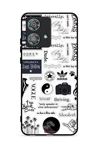 Tolwak غطاء حماية لهاتف Motorola Edge 40 Neo 5G يتحدث فقط