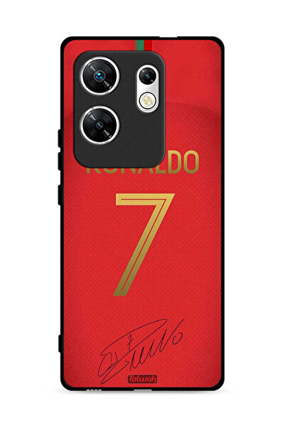 Tolwak غطاء حماية لهاتف Infinix Zero 30 4G بتصميم رونالدو 7