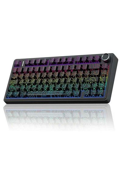 Aula F75 Wireless Mechanical Keyboard with Knob