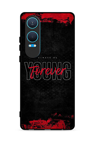 Tolwak غطاء حماية لهاتف OnePlus Nord CE4 Lite 5G - Forever Young