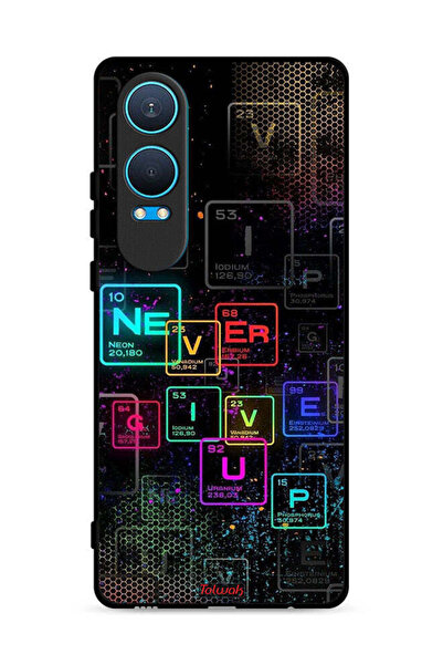 Tolwak OnePlus Nord CE4 Lite 5G Protective Case Cover Never Give Up Art
