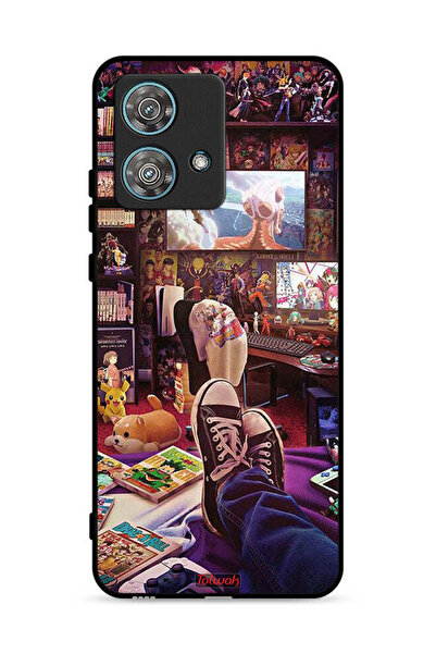 Tolwak غطاء حماية لهاتف موتورولا إيدج 40 نيو 5G - كوميك زون