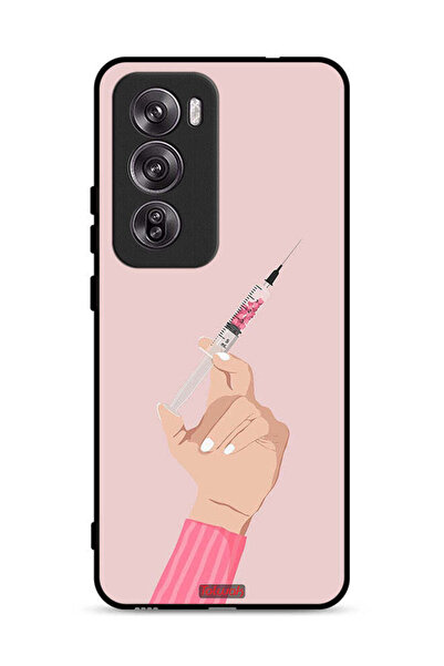 Tolwak غطاء حماية لهاتف Oppo Reno12 Pro 5G بنقشة Love Injection