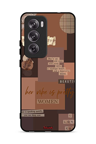 Tolwak غطاء حماية لهاتف Oppo Reno12 Pro 5G - Adventurer Women