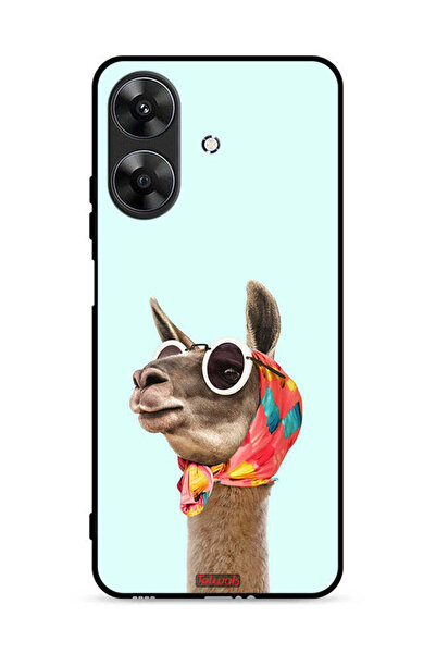 Tolwak غطاء حماية لهاتف Realme Note 60 4G بتصميم جمل أنيق ولطيف