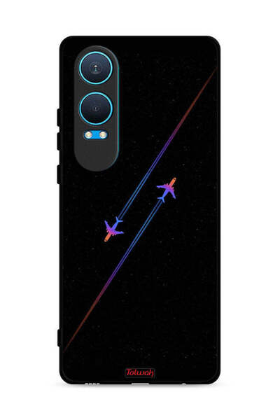 Tolwak غطاء حماية لهاتف OnePlus Nord CE4 Lite 5G برسومات طائرات