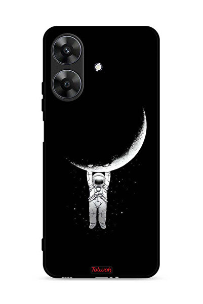 Tolwak غطاء حماية لهاتف Realme Note 60 4G معلق من القمر