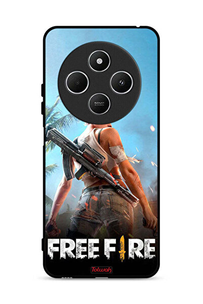 Tolwak غطاء حماية لهاتف شاومي ريدمي 14R 5G فري فاير