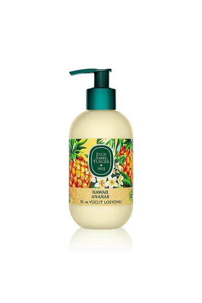 Eyüp Sabri Tuncer Eyüp Sabri Tuncer Loțiune de mâini și de corp cu ulei de Măsline - Hawaii Pineapple 280 ML