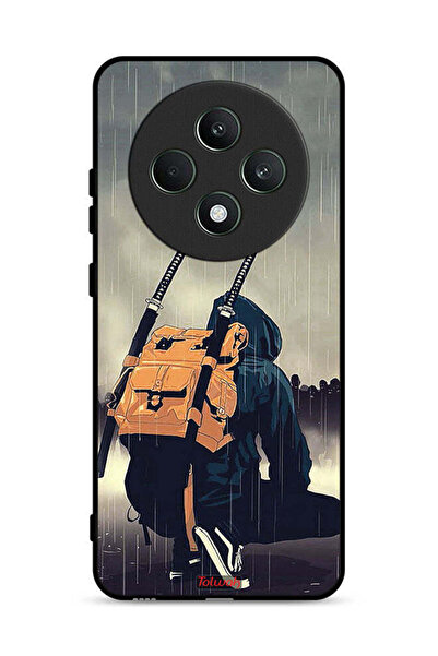 Tolwak غطاء حماية Oppo Reno12 F 5G بتصميم سيف ساموراي رقمي