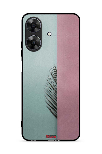 Tolwak غطاء حماية لهاتف Realme Note 60 4G بأوراق نصفية