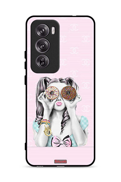 Tolwak غطاء حماية لهاتف Oppo Reno12 Pro 5G يحمل دوناتين