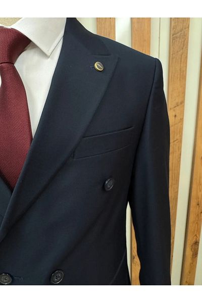 BYBEYEMS GİYİM Lousero Double Breasted Suit