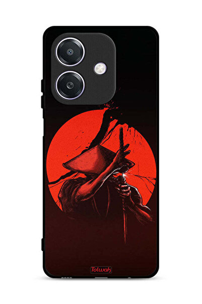 Tolwak غطاء حماية لهاتف Oppo A3x 5G بتصميم محارب السيف