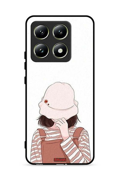 Tolwak Xiaomi 14T 5G Protective Case Cover Hide Face By Hat