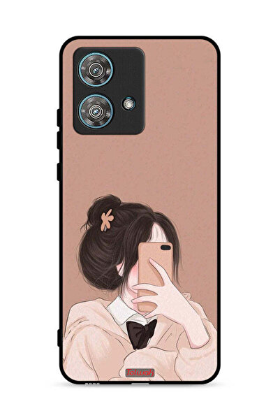 Tolwak غطاء حماية لهاتف موتورولا إيدج 40 نيو 5G لالتقاط صور سيلفي