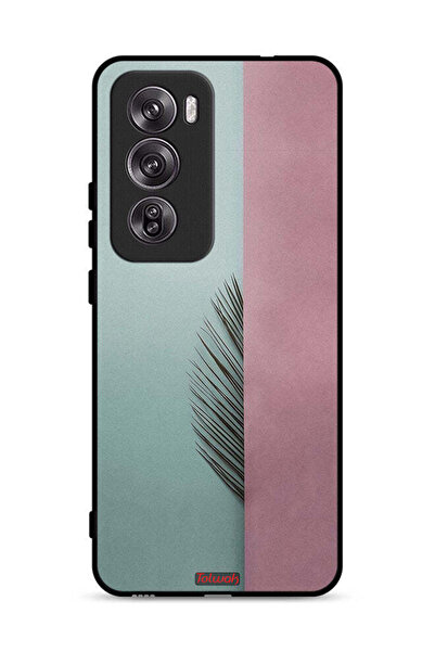 Tolwak غطاء حماية لهاتف Oppo Reno12 Pro 5G بأوراق نصفية