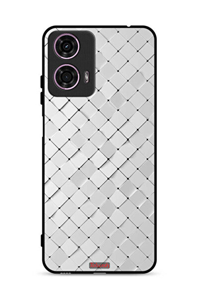 Tolwak غطاء حماية لهاتف موتورولا موتو جي 24 4G بنقشة البلاط