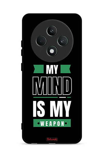 Tolwak جراب حماية لهاتف Oppo Reno12 F 5G، My Mind Is My